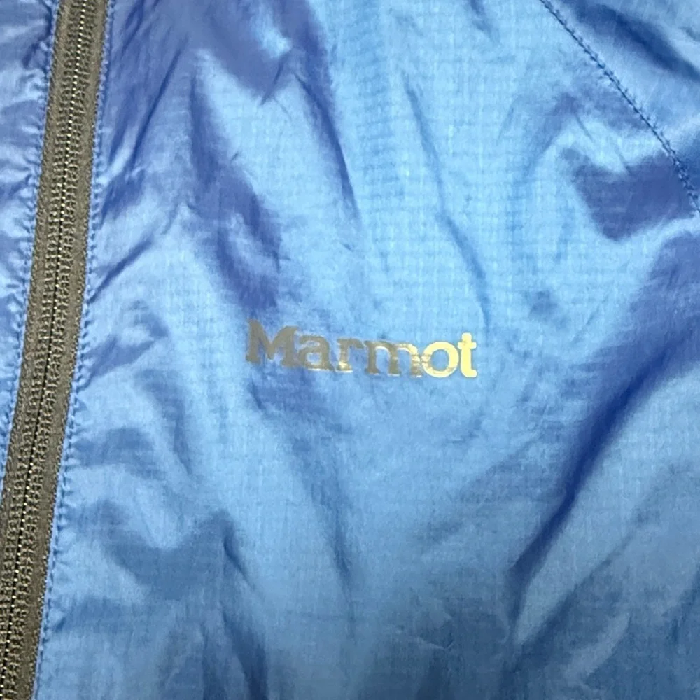 Marmot kids Blue Hooded Jacket Sz XL